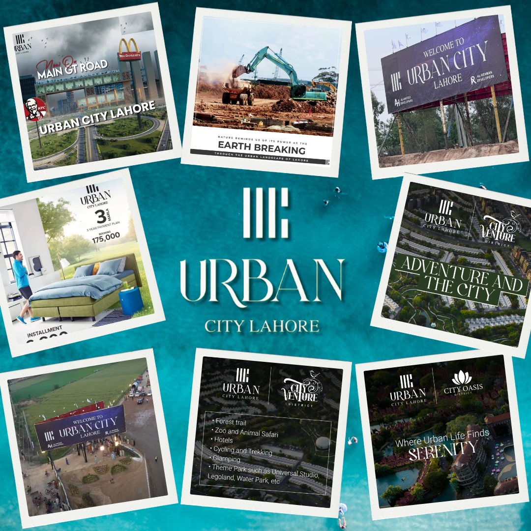Urban City Lahore Posters